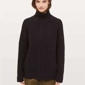 Lululemon bring the cozy turtleneck